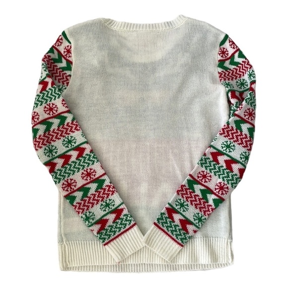 🎄NO Boundries🎄Holiday sequence sweater, size (Small) - Picture 3 of 7